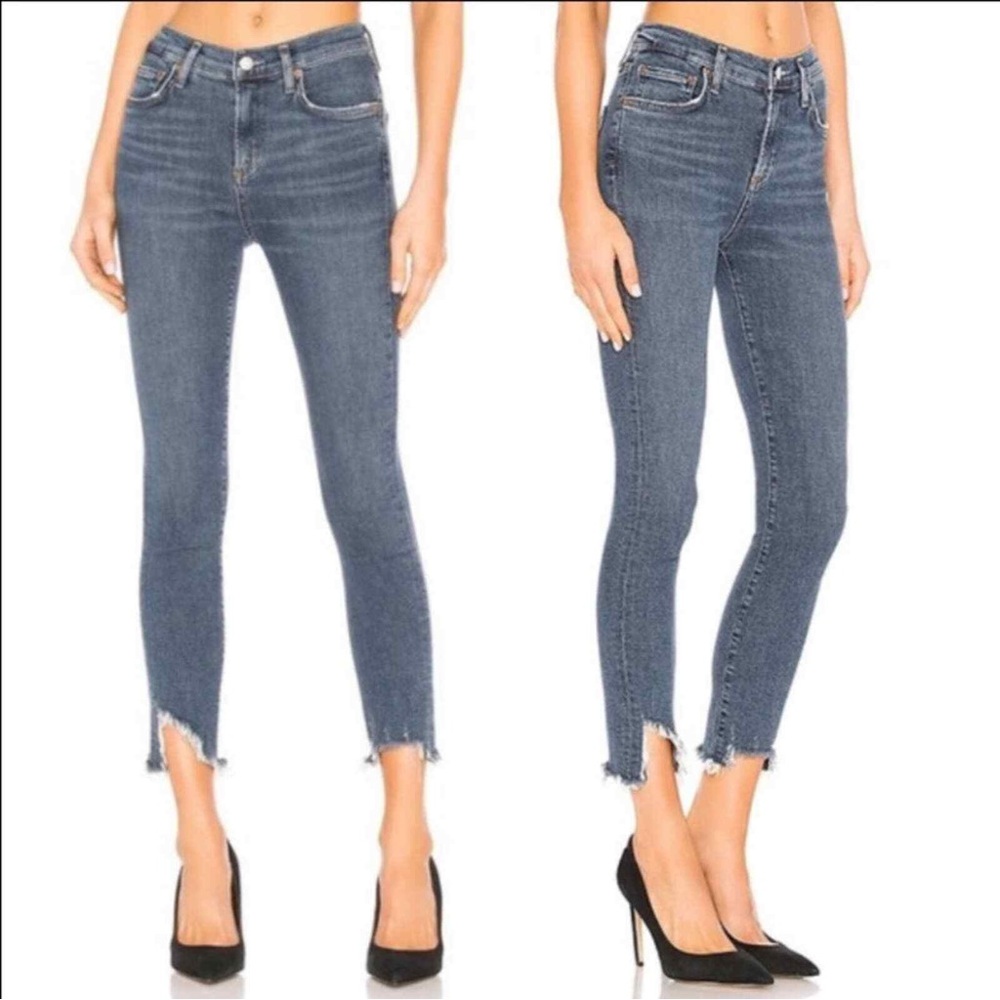 Agolde Sophie High Rise Skinny Crop Jeans